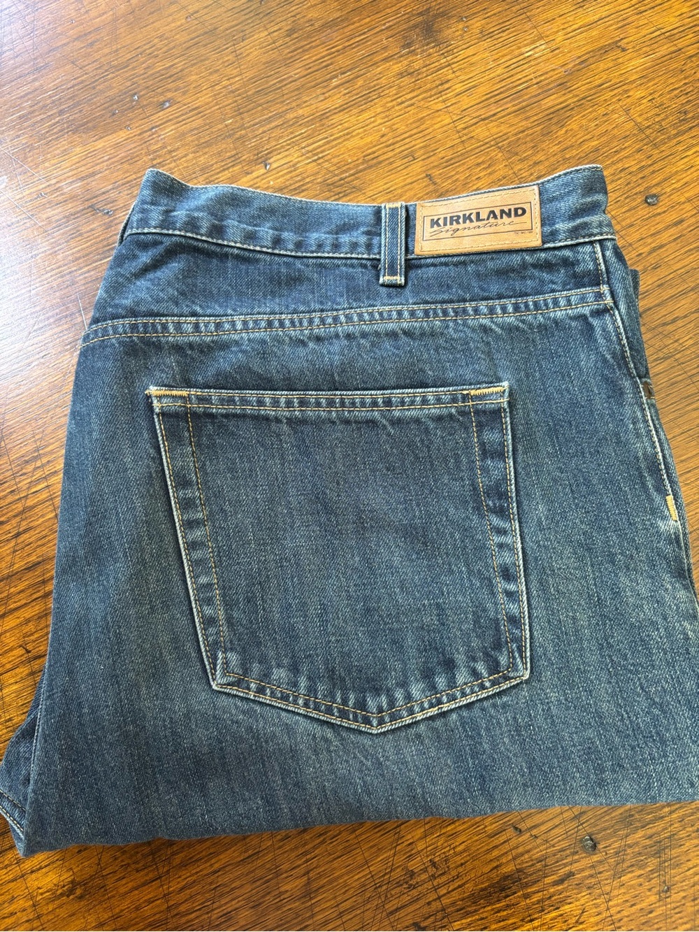 Kirkland Signature Dark Blue Denim Jeans